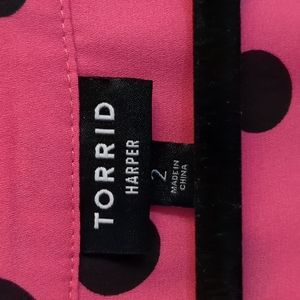 Torrid Harper style blouse